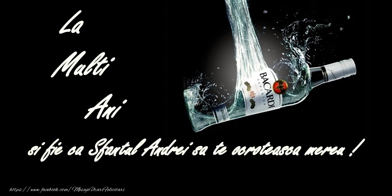 La multi ani si fie ca Sfantul Andrei sa te ocroteasca mereu!