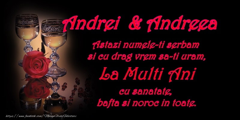 Andrei si Andreea -  La multi ani