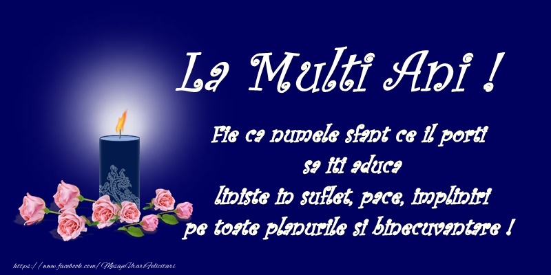 La multi ani!