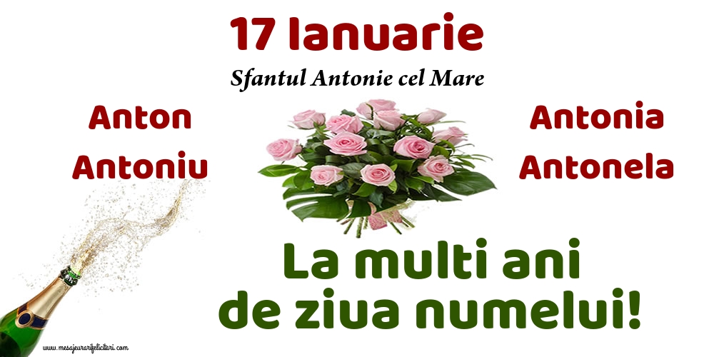 17 Ianuarie - Sfantul Antonie cel Mare