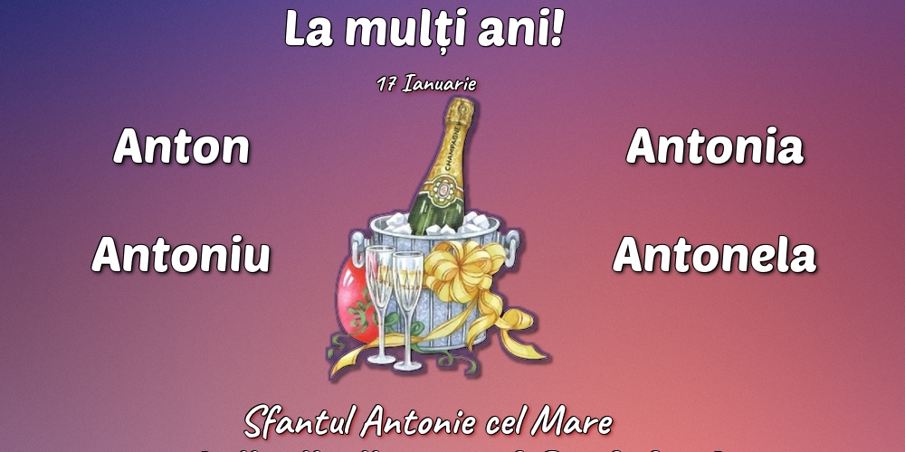 Sfantul Antonie cel Mare 17 Ianuarie - Sfantul Antonie cel Mare