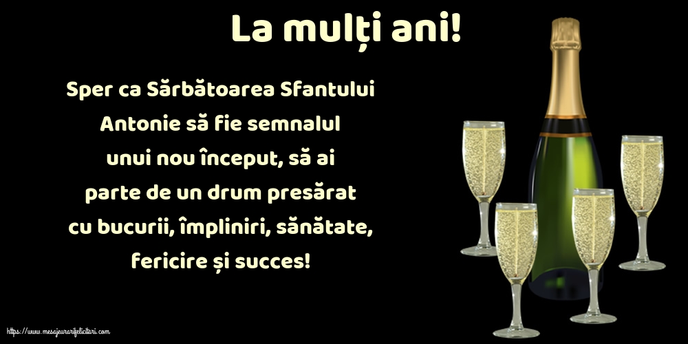 Sfantul Antonie cel Mare La mulți ani!
