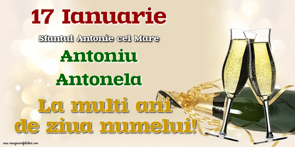 17 Ianuarie - Sfantul Antonie cel Mare