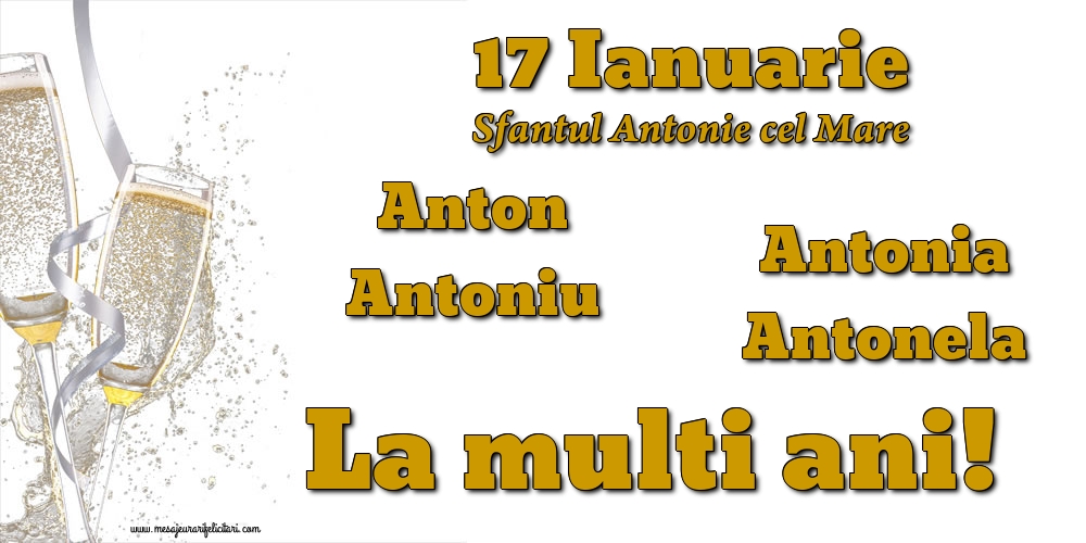 17 Ianuarie - Sfantul Antonie cel Mare