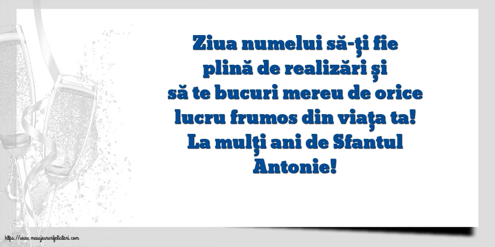 Sfantul Antonie cel Mare La mulți ani de Sfantul Antonie!