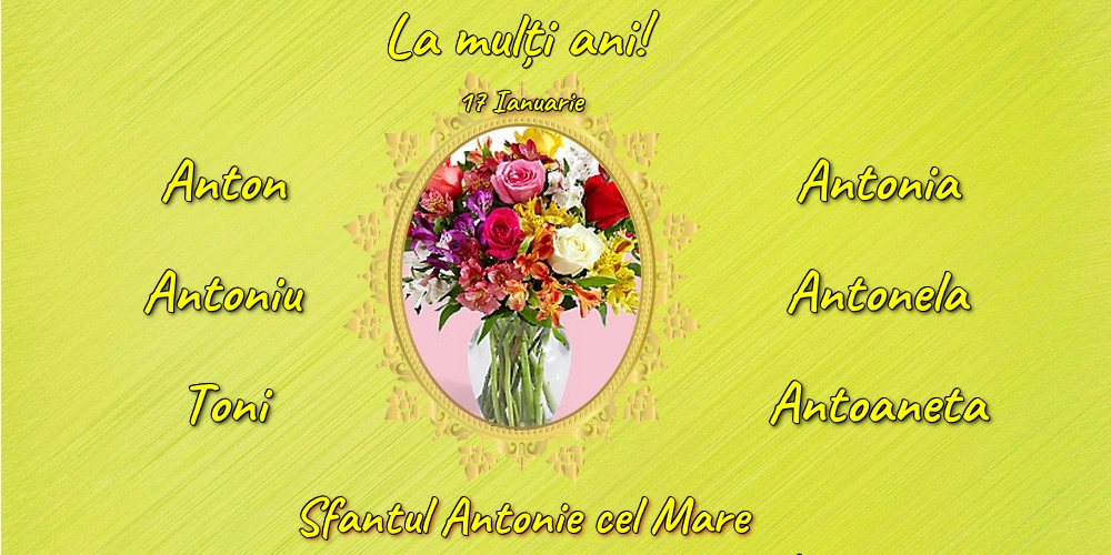 Sfantul Antonie cel Mare 17 Ianuarie - Sfantul Antonie cel Mare