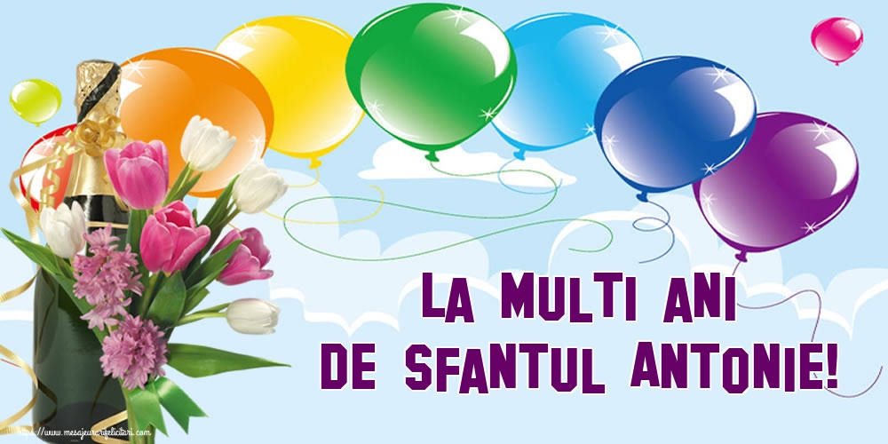Felicitari de Sfantul Antonie cel Mare - La multi ani de Sfantul Antonie! - mesajeurarifelicitari.com
