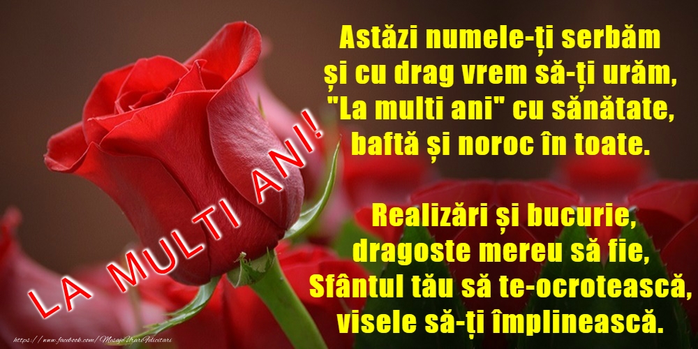 Felicitari de Sfantul Antonie cel Mare - 17 Ianuarie - Sfântul Antonie cel Mare - mesajeurarifelicitari.com