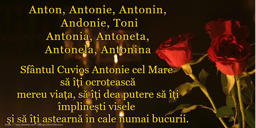 17 Ianuarie - Sfântul Antonie cel Mare
