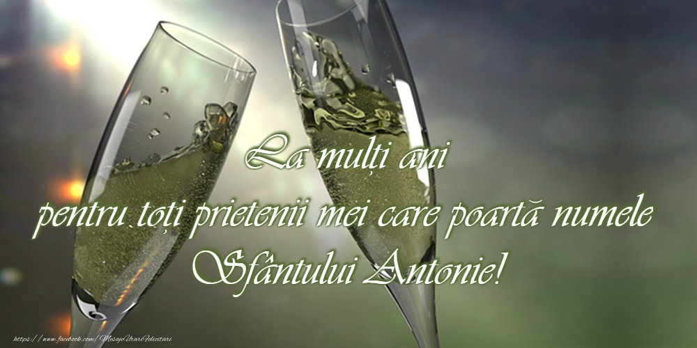 Felicitari de Sfantul Antonie cel Mare - 17 Ianuarie - Sfântul Antonie cel Mare - mesajeurarifelicitari.com