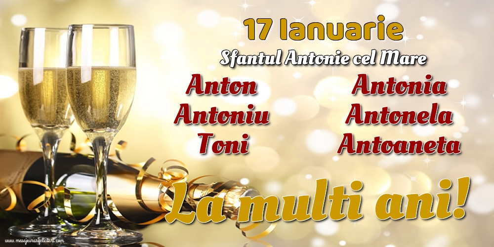 17 Ianuarie - Sfantul Antonie cel Mare