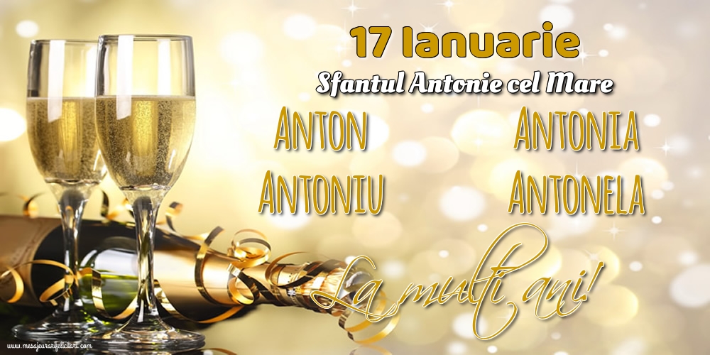 Sfantul Antonie cel Mare 17 Ianuarie - Sfantul Antonie cel Mare