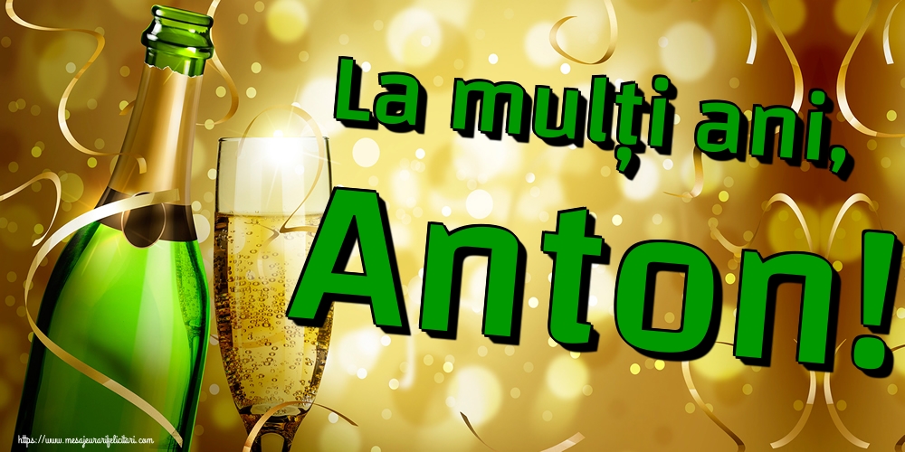 Felicitari de Sfantul Antonie cel Mare - La mulți ani, Anton! - mesajeurarifelicitari.com