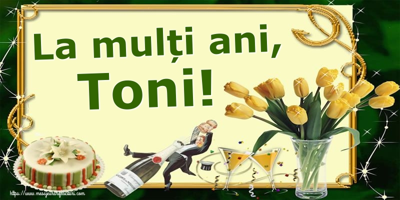 La mulți ani, Toni!