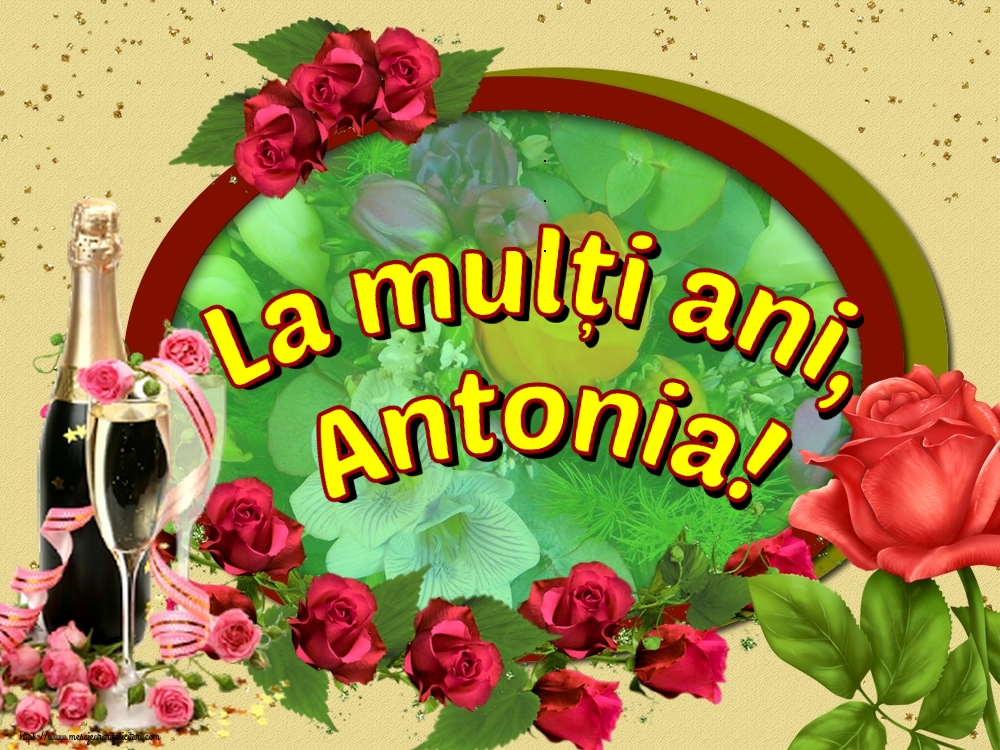 La mulți ani, Antonia!
