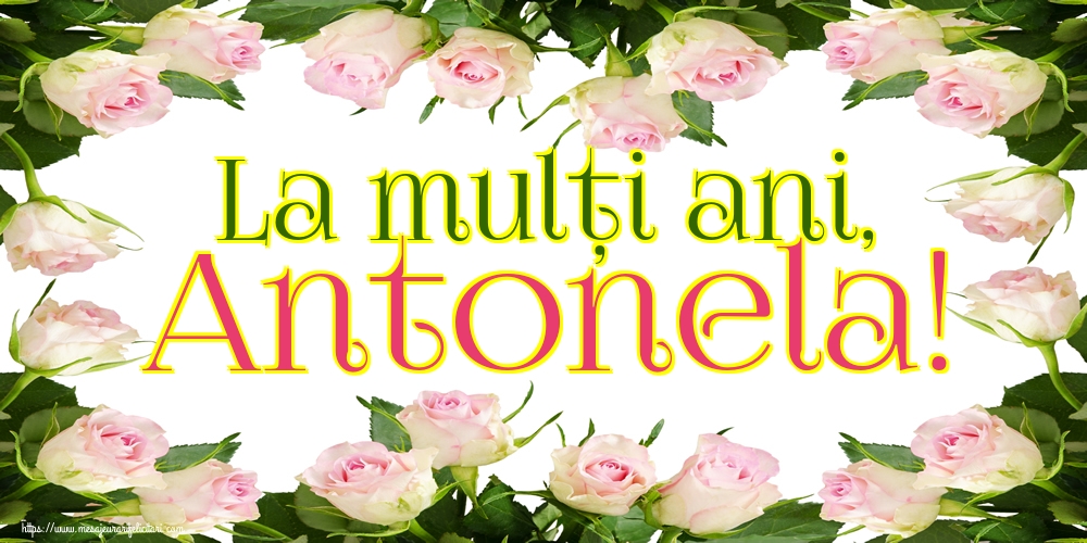 La mulți ani, Antonela!