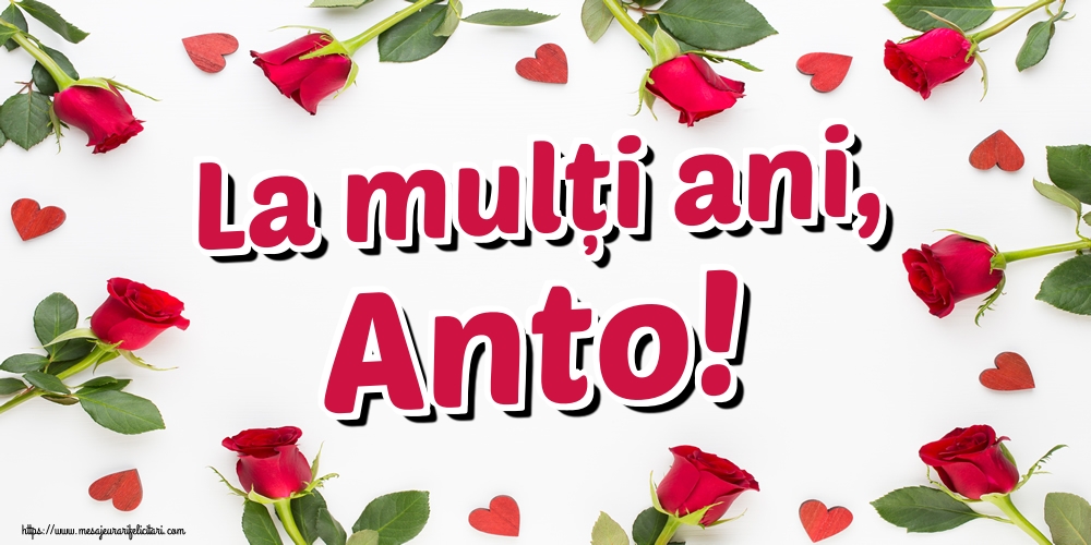 Felicitari de Sfantul Antonie cel Mare - La mulți ani, Anto! - mesajeurarifelicitari.com