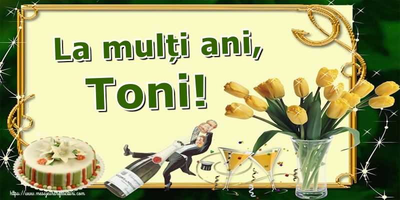 Felicitari de Sfantul Antonie cel Mare - La mulți ani, Toni! - mesajeurarifelicitari.com