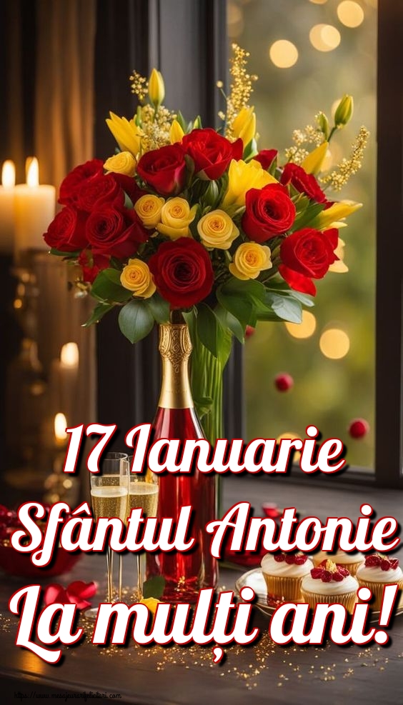 17 Ianuarie Sfântul Antonie La mulți ani!