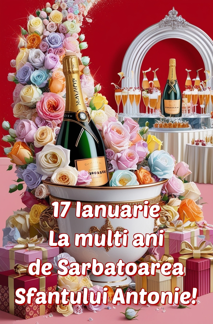 Felicitari de Sfantul Antonie cel Mare - 17 Ianuarie La multi ani de Sarbatoarea Sfantului Antonie! - mesajeurarifelicitari.com
