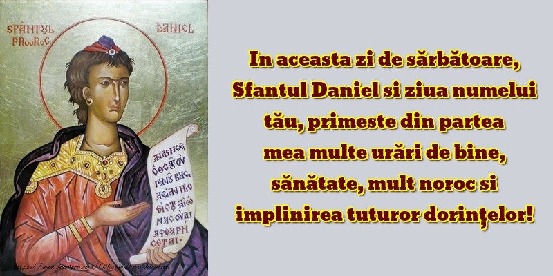 Primeste din partea mea multe urări de bine