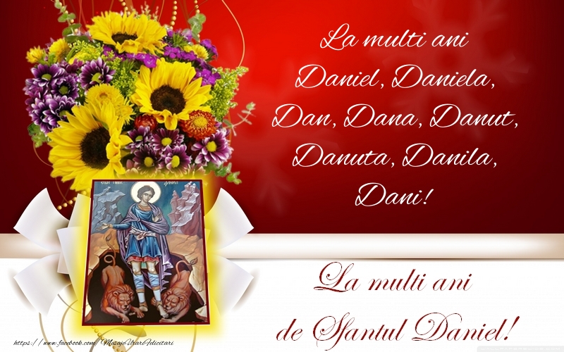 La multi ani de Sfantul Daniel!