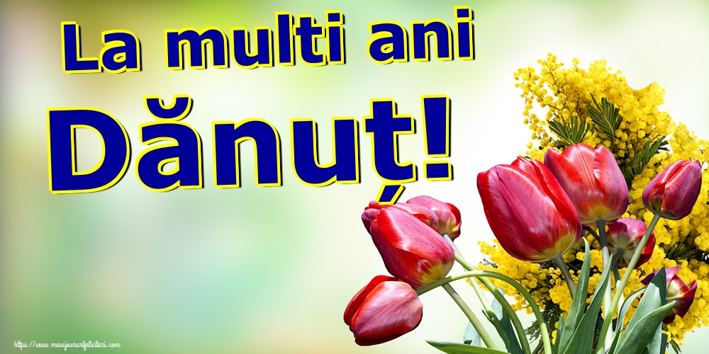 Felicitari de Sfantul Daniel - La multi ani Dănuț! - mesajeurarifelicitari.com