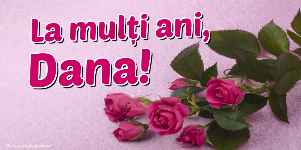 La mulți ani, Dana!