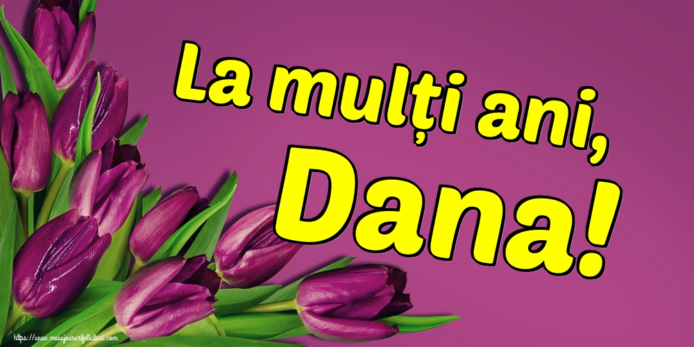 La mulți ani, Dana!