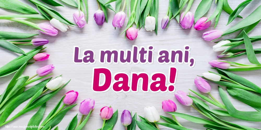 La multi ani, Dana!