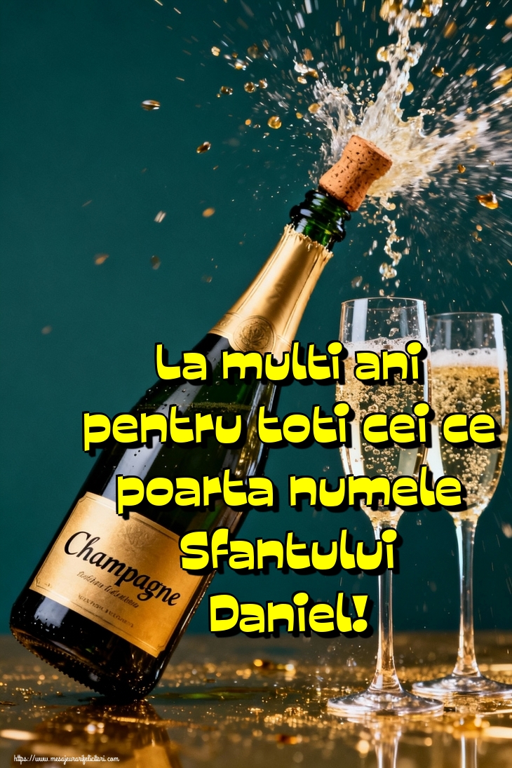 La multi ani pentru toti cei ce poarta numele Sfantului Daniel!