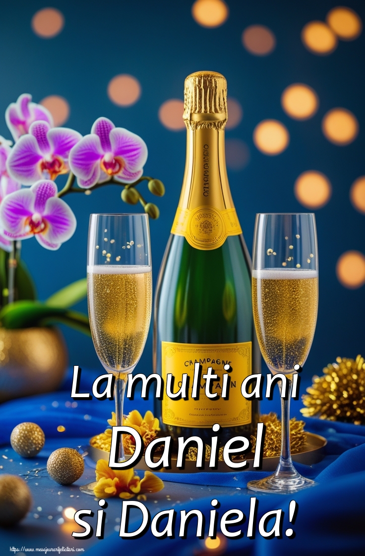 La multi ani Daniel si Daniela!