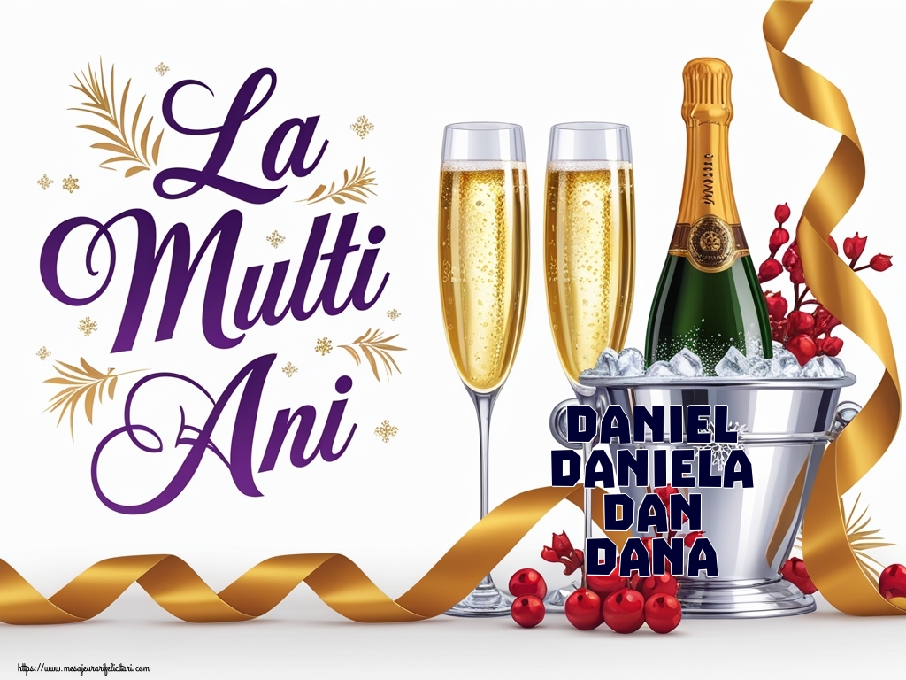 Daniel Daniela Dan Dana