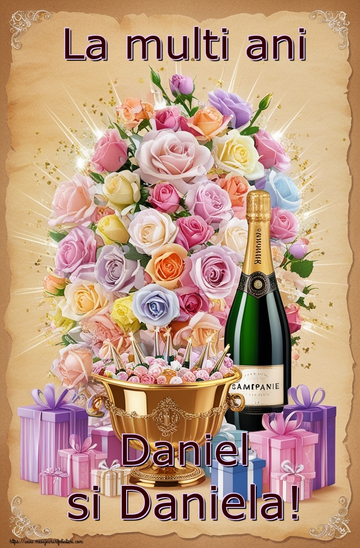 La multi ani Daniel si Daniela!