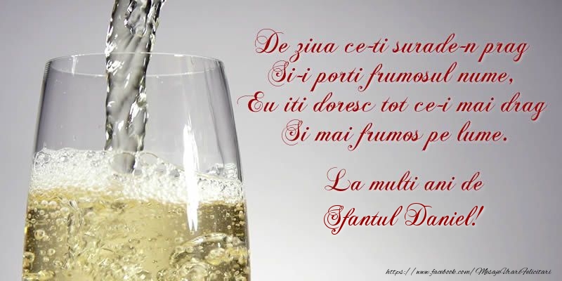 Pozie de Sfantul Daniel!