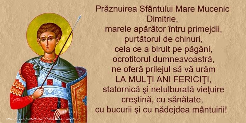 LA MULŢI ANI FERICIŢI, statornică şi netulburată vieţuire creştină, cu sănătate, cu bucurii şi cu nădejdea mântuirii!