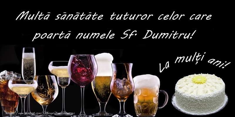 La multi ani de Sf. Dumitru!