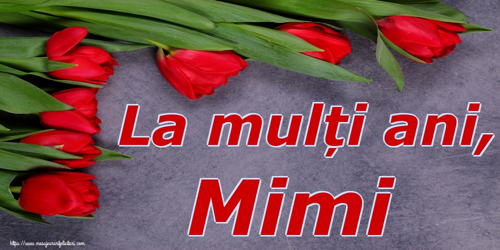 Felicitari de Sfantul Dumitru - La mulți ani, Mimi - mesajeurarifelicitari.com