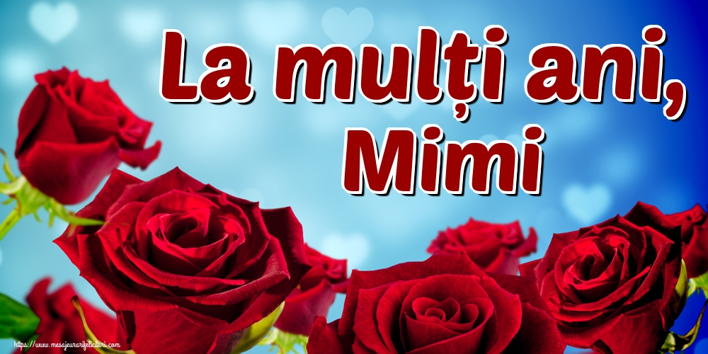 Felicitari de Sfantul Dumitru - La mulți ani, Mimi - mesajeurarifelicitari.com