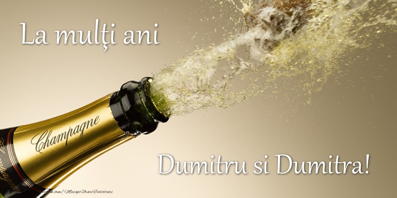 Felicitari de Sfantul Dumitru - Dumitru si Dumitra - mesajeurarifelicitari.com