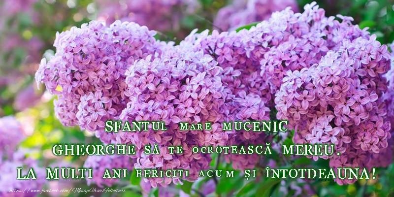 La multi ani de Sfantul Gheorghe!