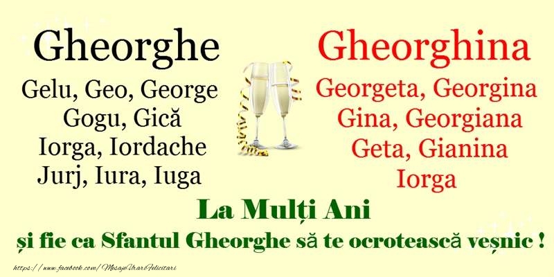 Felicitari de Sfantul Gheorghe - La multi ani de Sfantul Gheorghe! - mesajeurarifelicitari.com