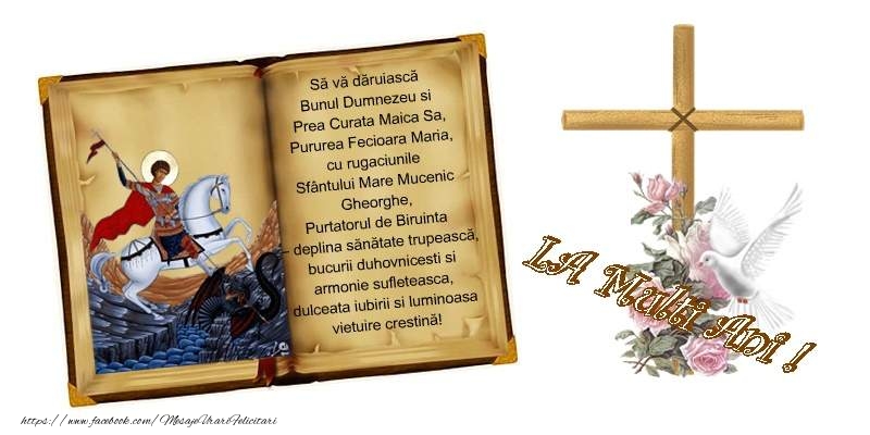 La multi ani de Sfantul Gheorghe!