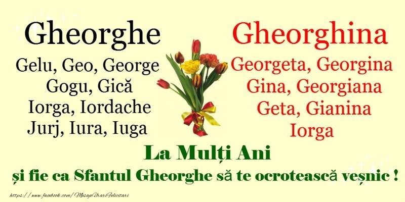 Cele mai apreciate felicitari de Sfantul Gheorghe - La multi ani de Sfantul Gheorghe!