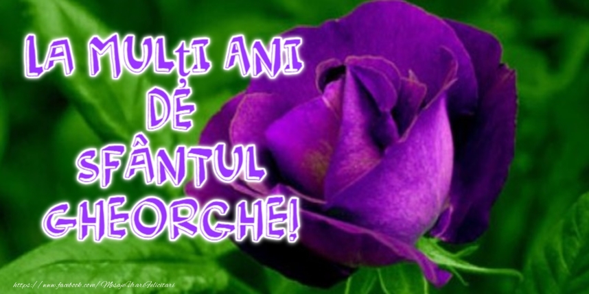 Felicitari de Sfantul Gheorghe - La multi ani de Sf. Gheorghe! - mesajeurarifelicitari.com