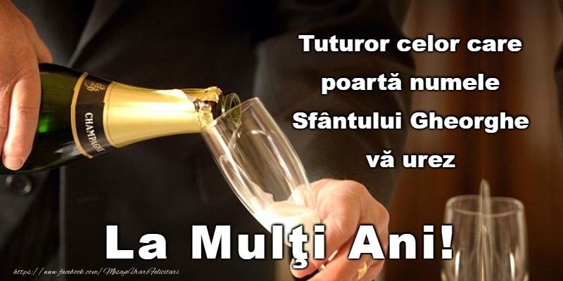 La multi ani de Sf. Gheorghe!