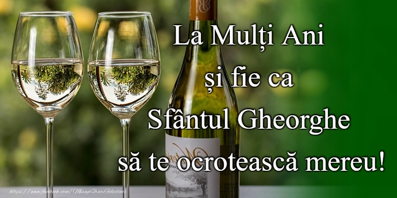 La multi ani de Sf. Gheorghe!