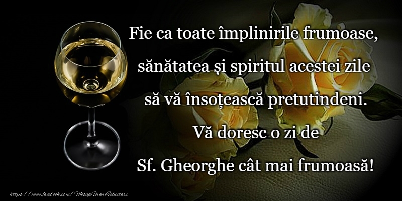 La multi ani de Sf. Gheorghe!