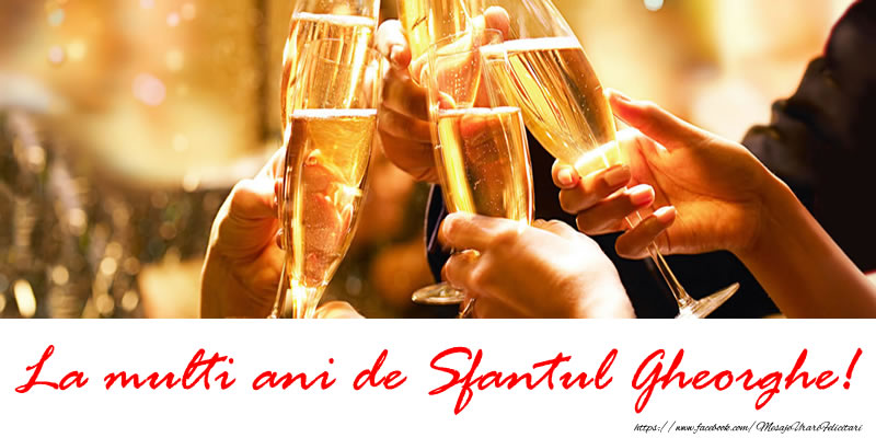 La multi ani de Sfantul Gheorghe!
