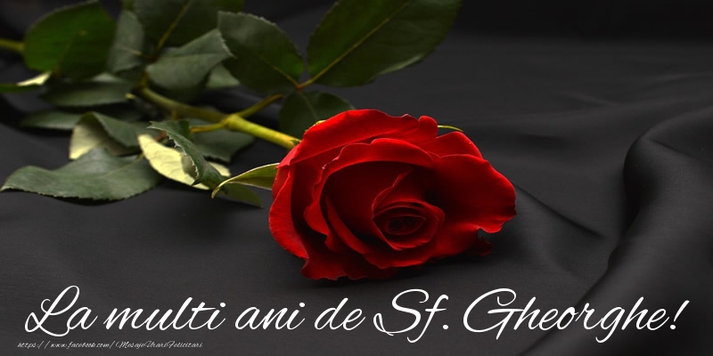 La multi ani de Sf. Gheorghe!